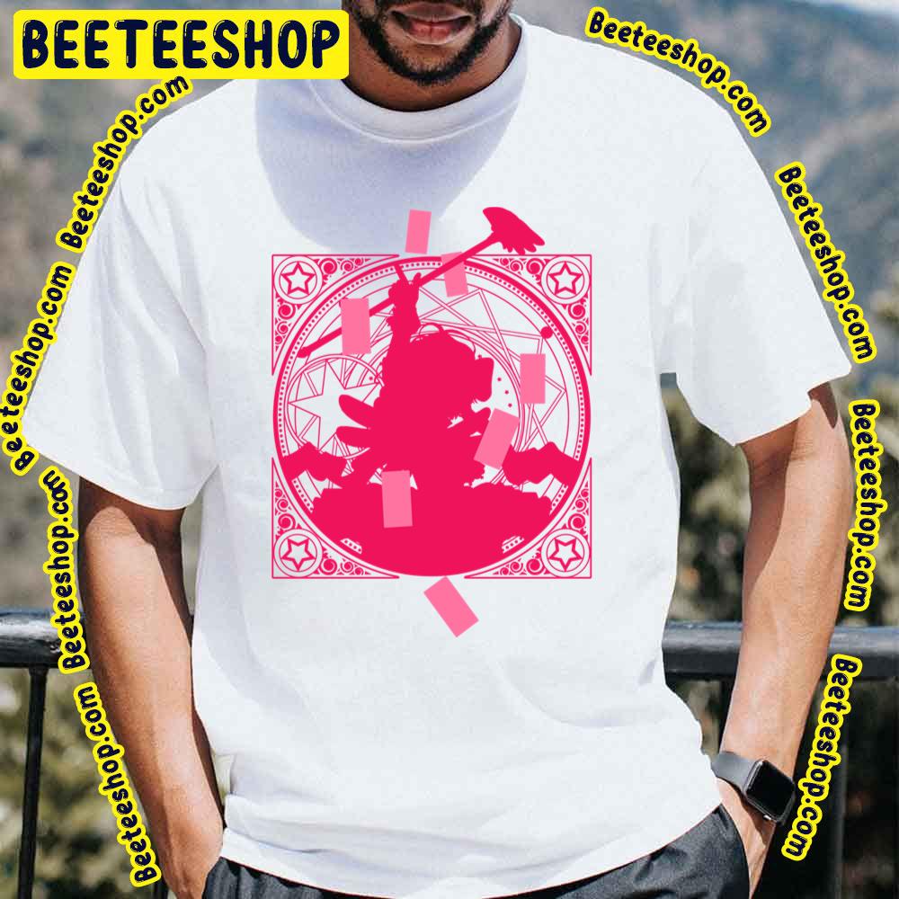 Pink Art Cardcaptor Sakura Fitted Trending Unisex T-Shirt