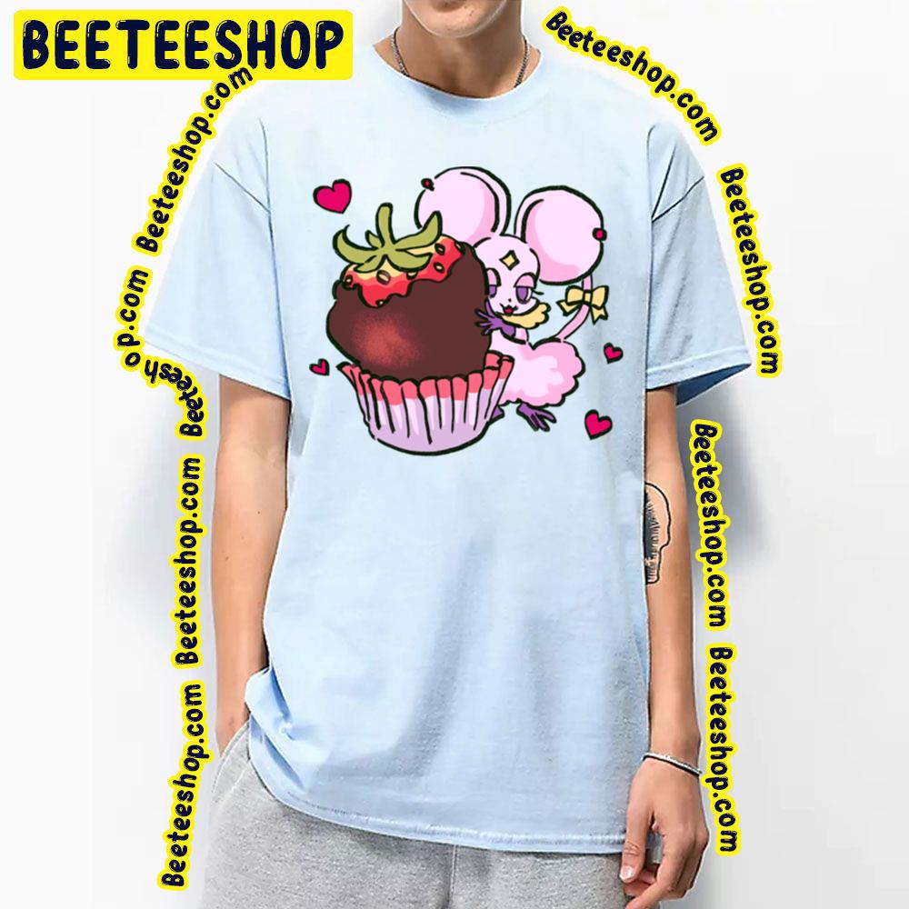 Pink Pastel Blanca With Chocolate Strawberry Sugar Sugar Rune Trending Unisex T-Shirt