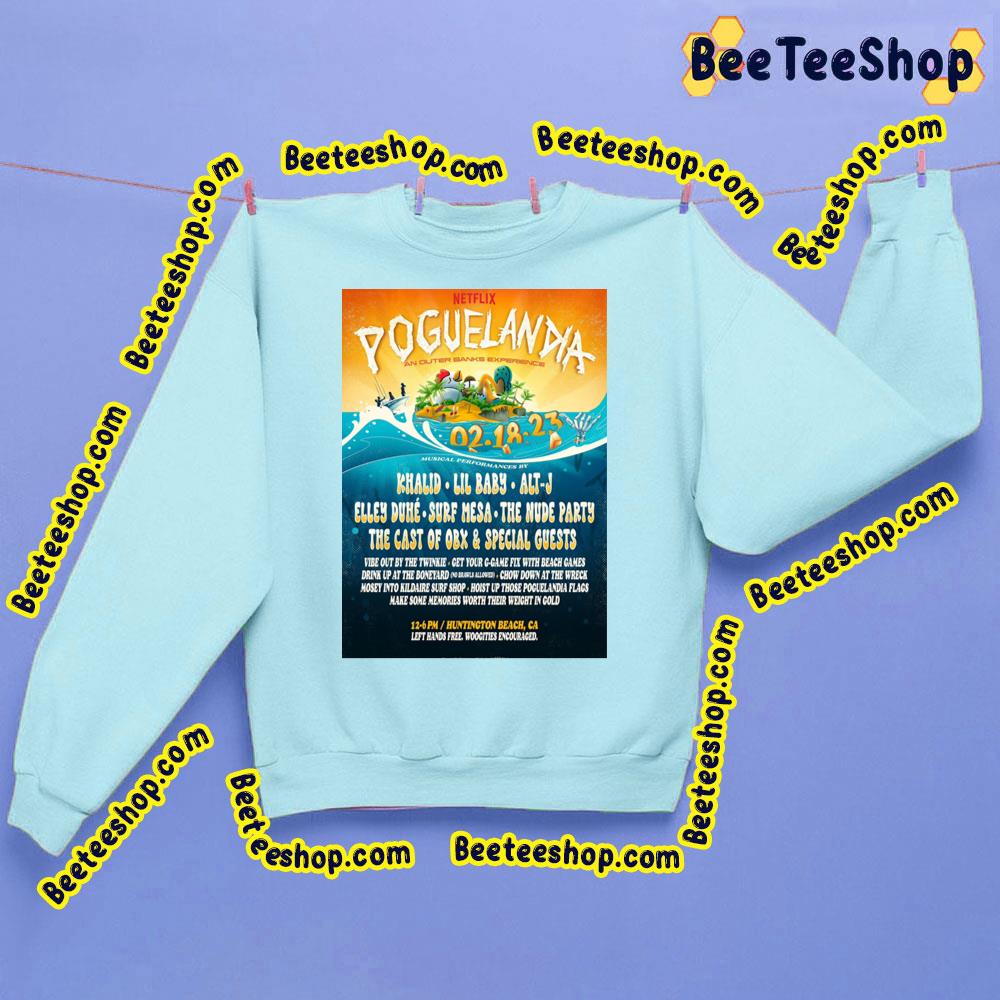 Poguelandia An Outer Banks Experience 2023 Trending Unisex Sweatshirt