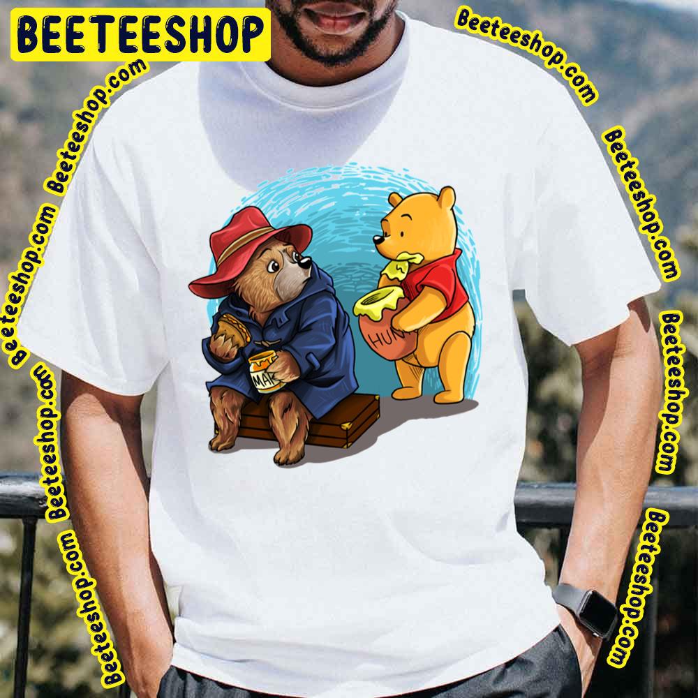 Pooh And Paddington Bear Trending Unisex T-Shirt