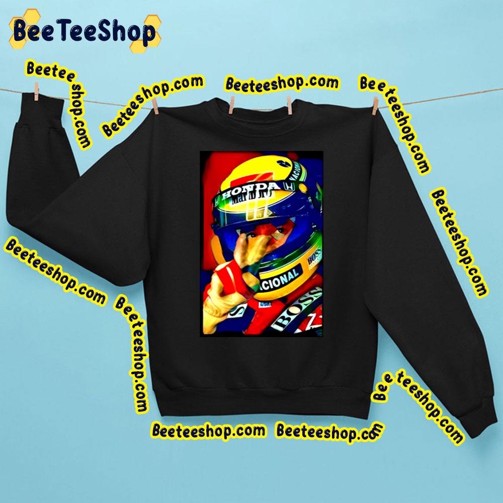 Pop Art Ayrton Senna Trending Unisex Sweatshirt