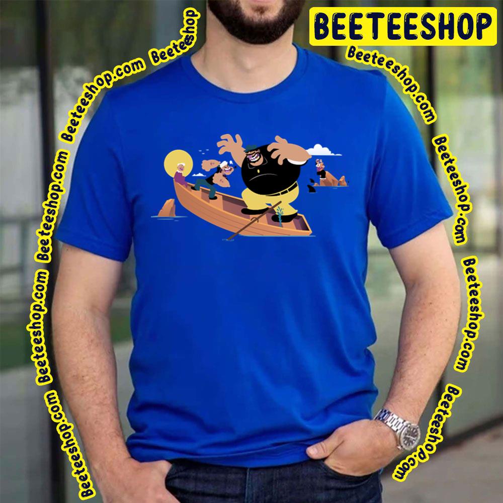 Popeye Vs Bluto Popeye The Sailor Man Trending Unisex T-Shirt