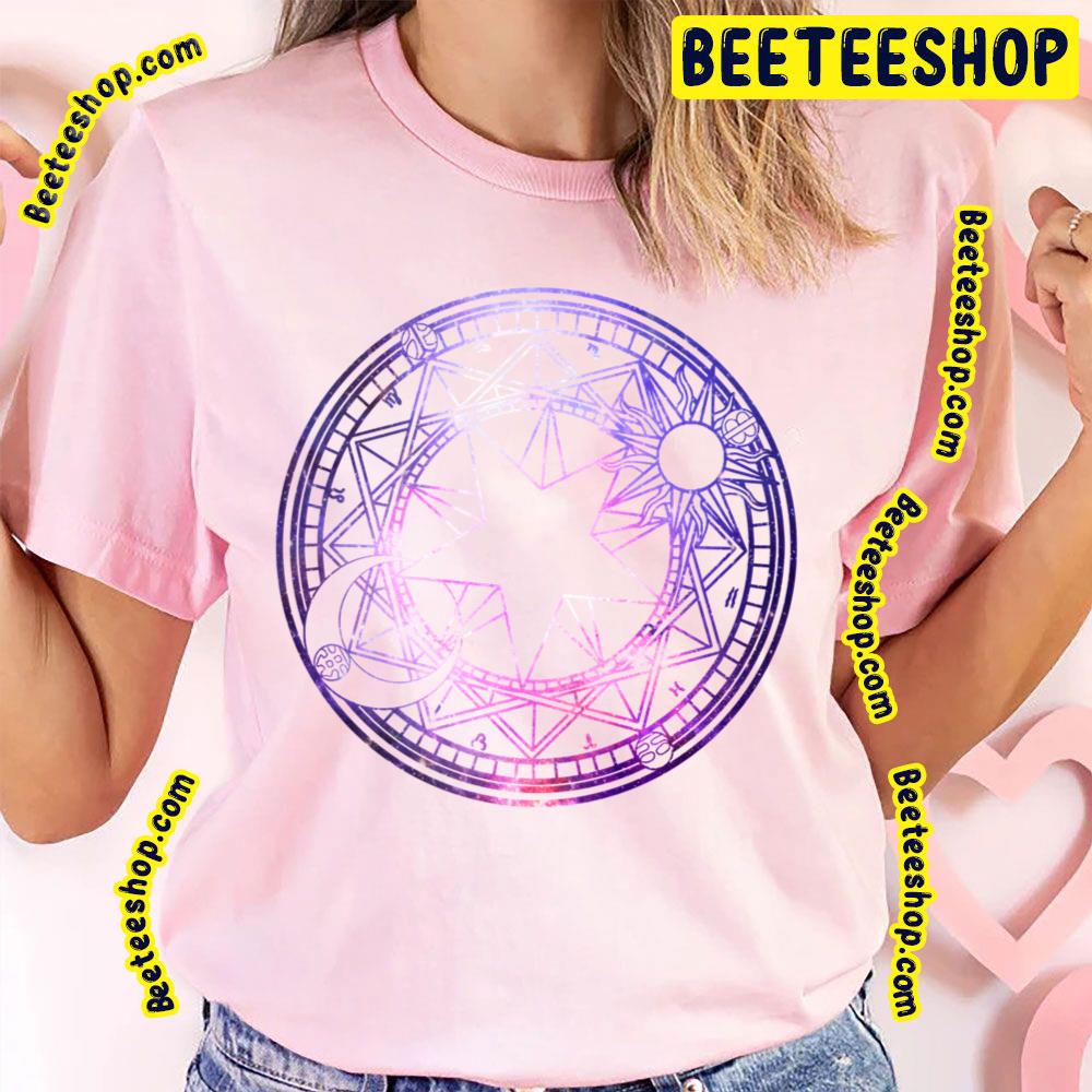 Purple Art Sakura Card Captor Trending Unisex T-Shirt