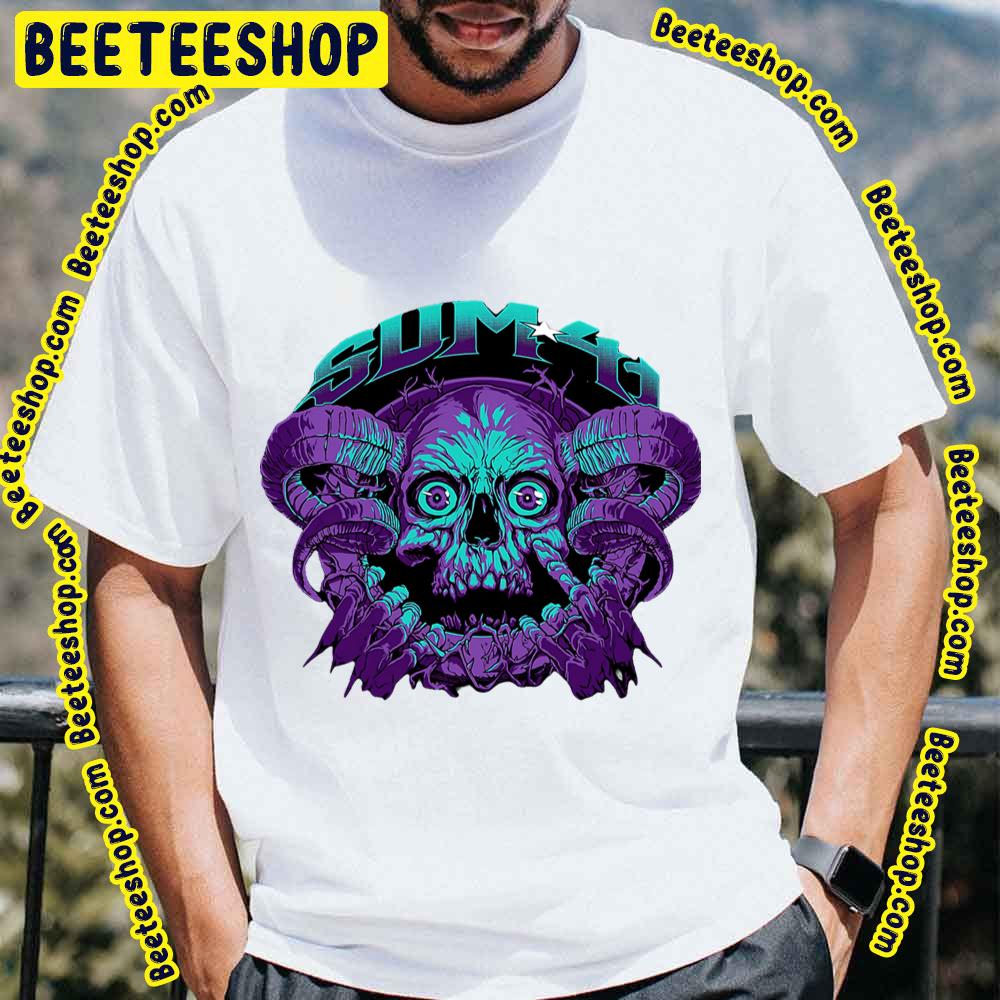 Purple Skull Sum 41 Trending Unisex T-Shirt