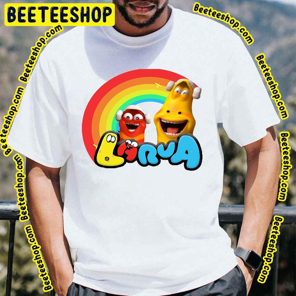 Rainbow Larva Tuba Cartoon Trending Unisex T-Shirt