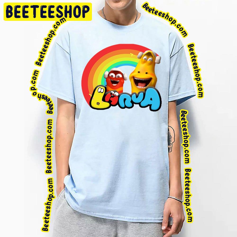 Rainbow Larva Tuba Cartoon Trending Unisex T-Shirt - Beeteeshop