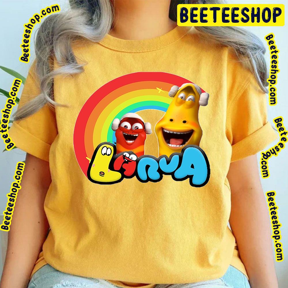 Rainbow Larva Tuba Cartoon Trending Unisex T-Shirt - Beeteeshop