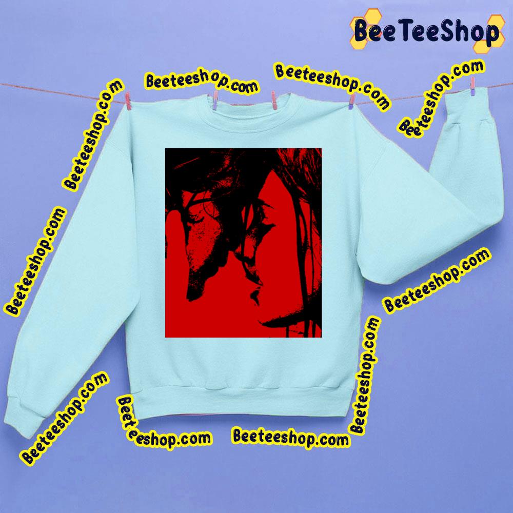 Red Black Outer Banks Sarah And John B Kiss Trending Unisex Sweatshirt