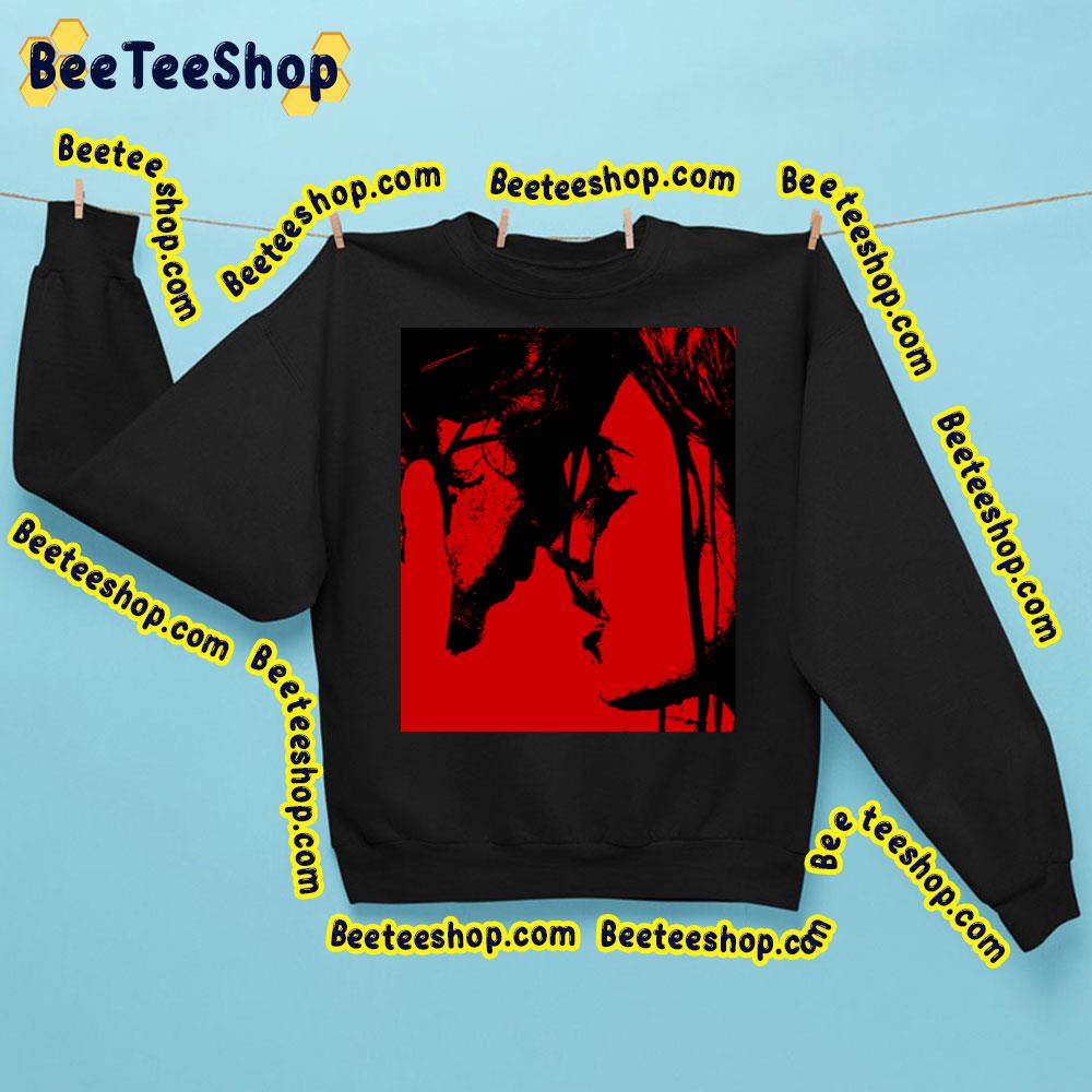 Red Black Outer Banks Sarah And John B Kiss Trending Unisex Sweatshirt