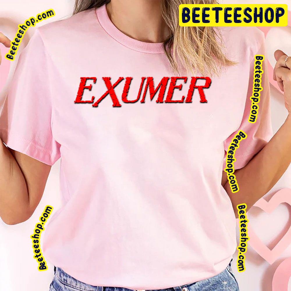 Red Logo Exume Music Band Trending Unisex T-Shirt