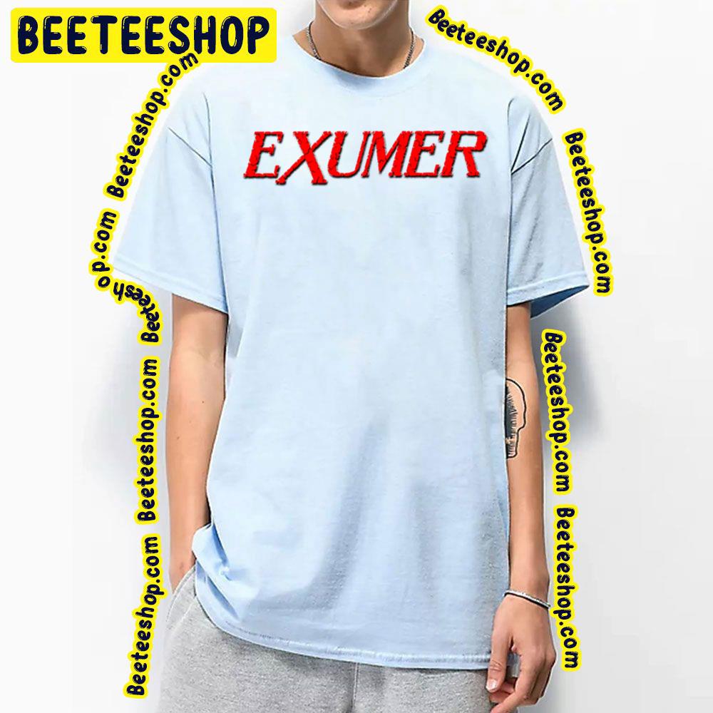 Red Logo Exume Music Band Trending Unisex T-Shirt