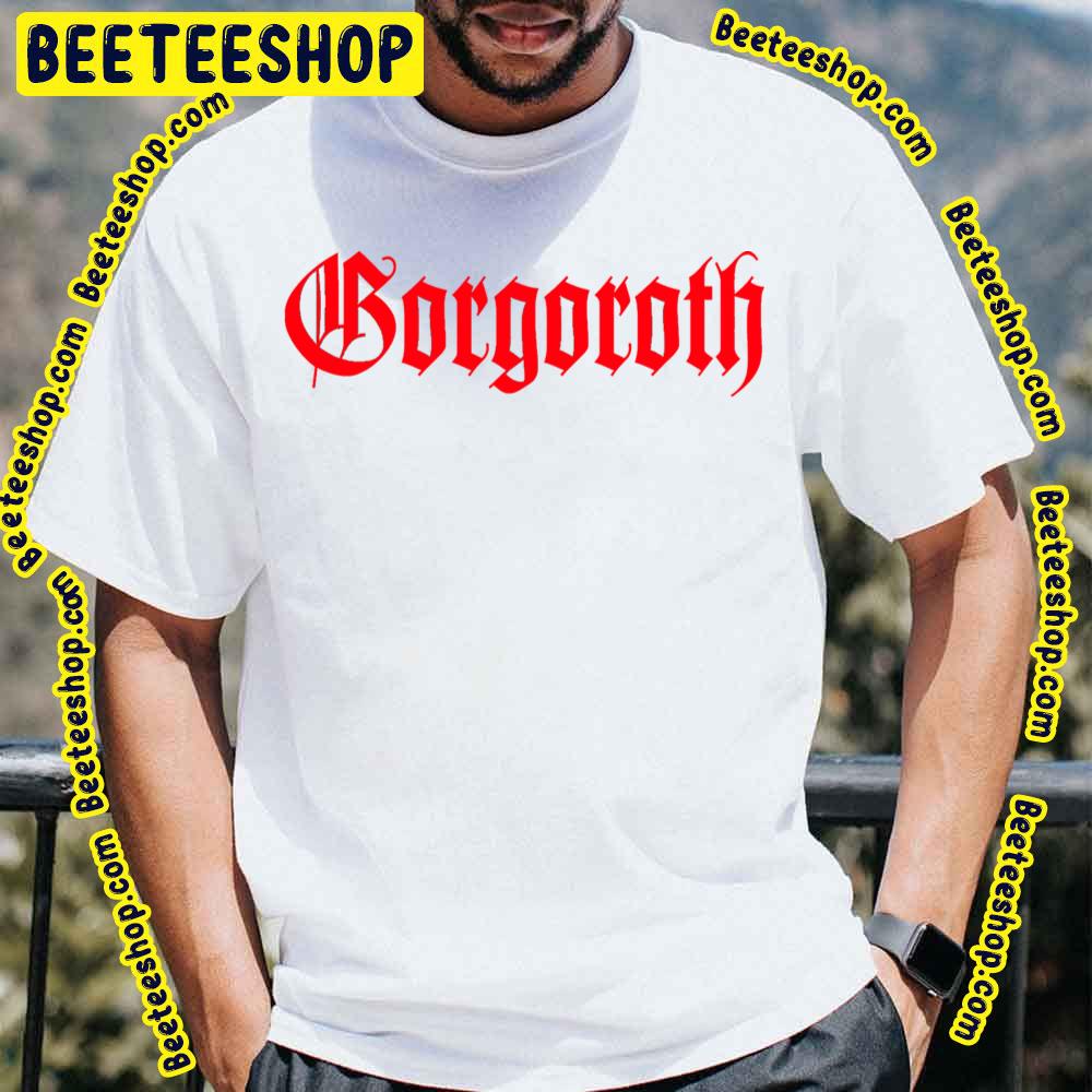 Red Logo Gorgoroth Band Trending Unisex T-Shirt