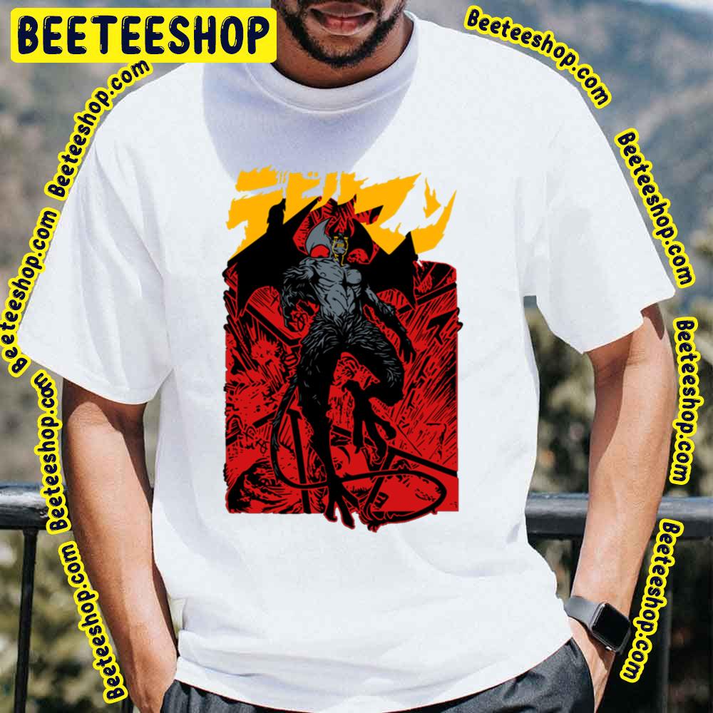 Red Yellow Art Devilman Crybaby Trending Unisex T-Shirt