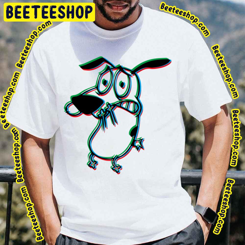 Retro Courage The Cowardly Dog Trending Unisex T-Shirt