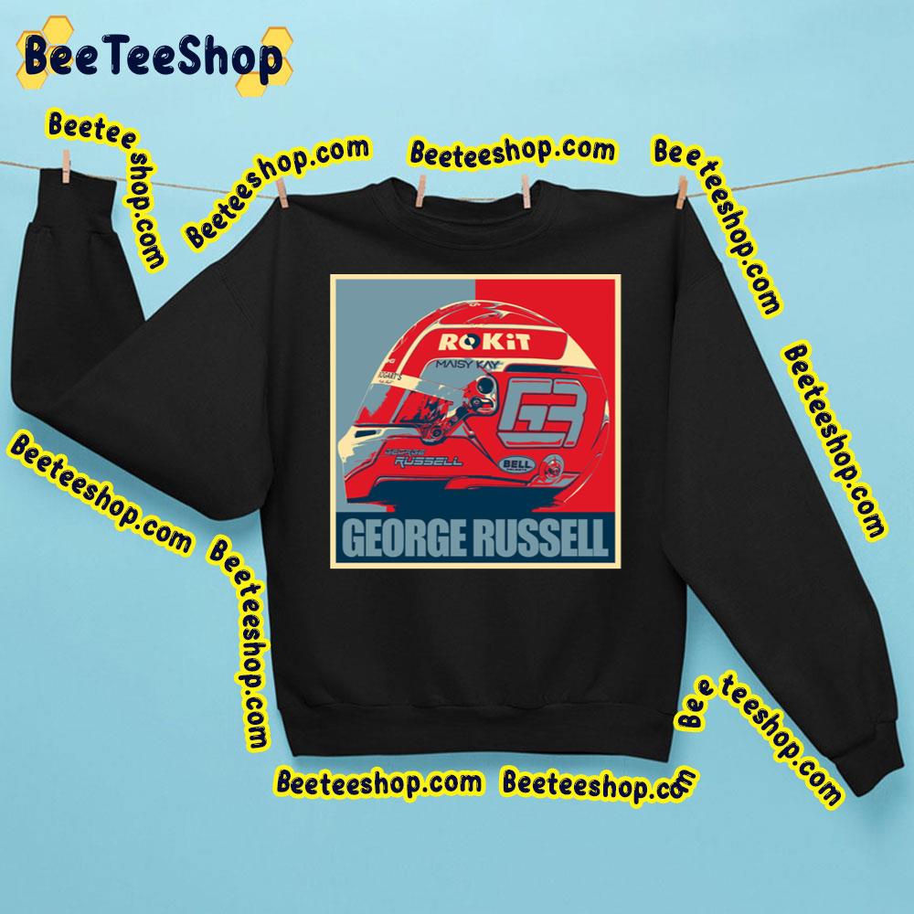 Retro George Russell Mercedes Trending Unisex Sweatshirt