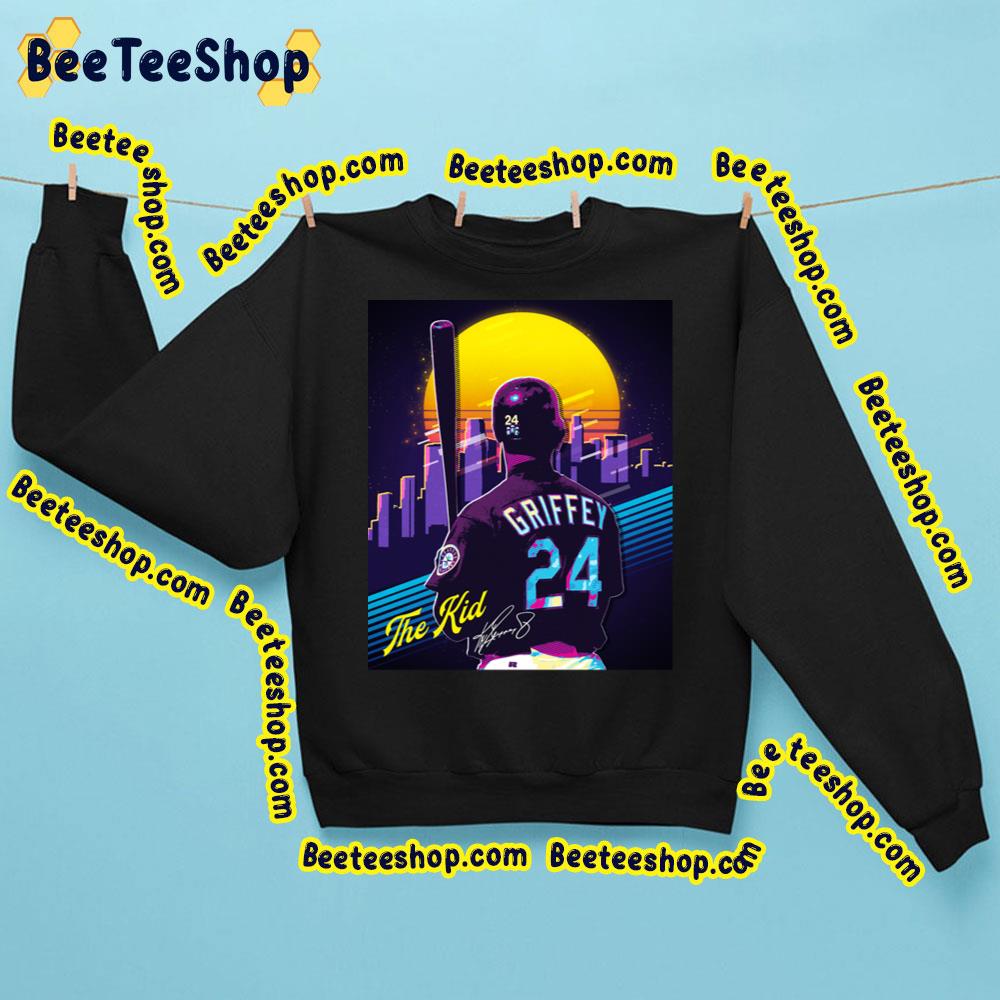 Retro  Ken Griffey Jr The Kid Baseball Trending Unisex Sweatshirt