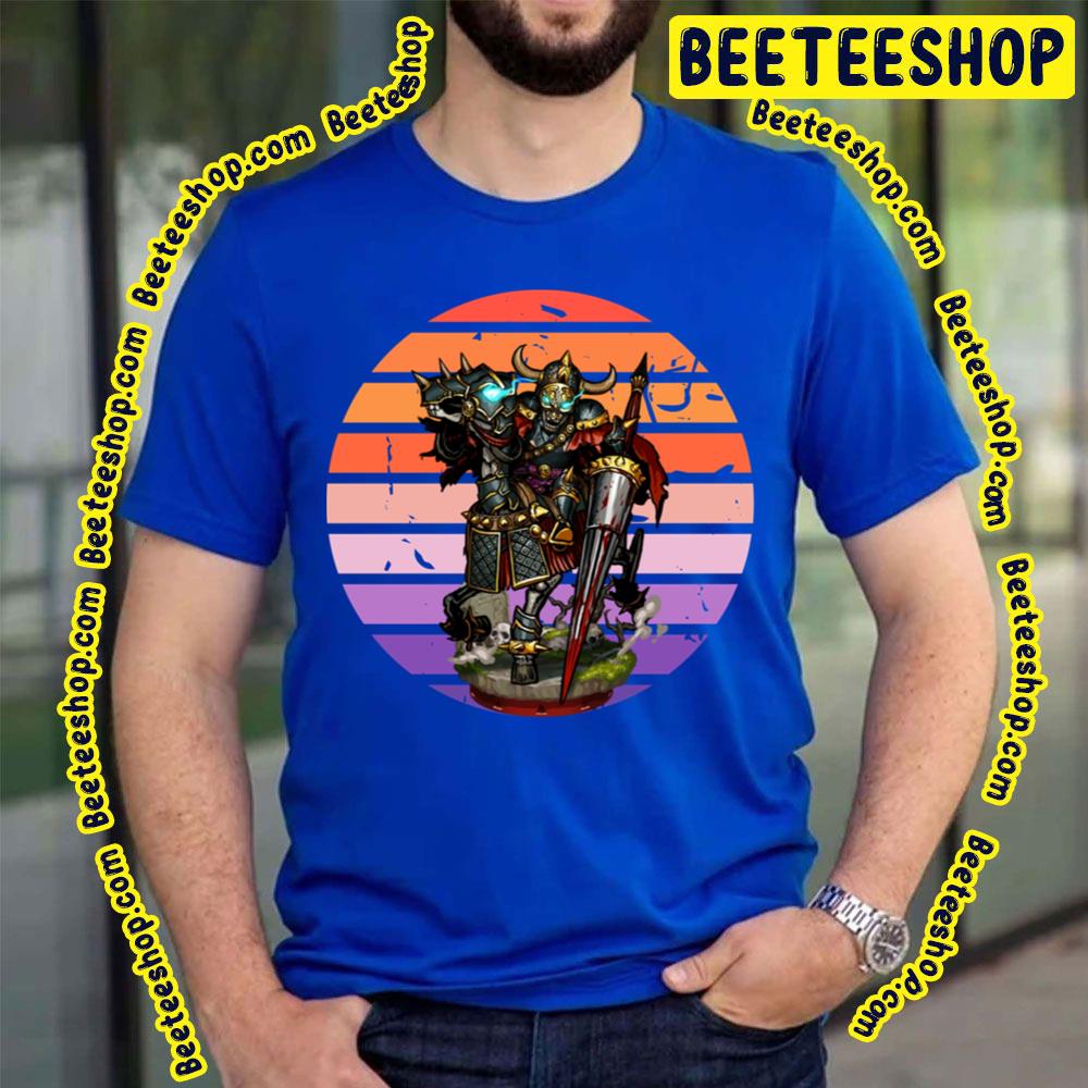 Retro The Skeleton Knight Trending Unisex T-Shirt