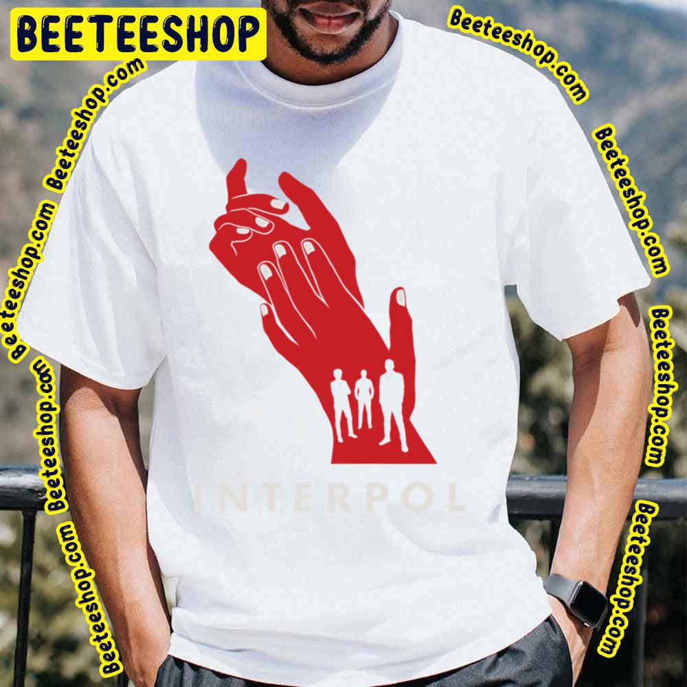 Rock Band Interpol Hands Red Trending Unisex T-Shirt