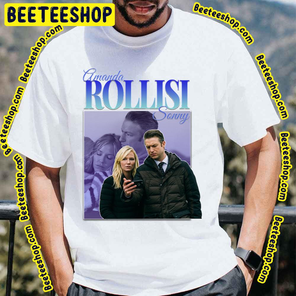 Rollisi Amanda Rollins Sonny Carisi 90s Inspired Vintage Homage Trending Unisex T-Shirt