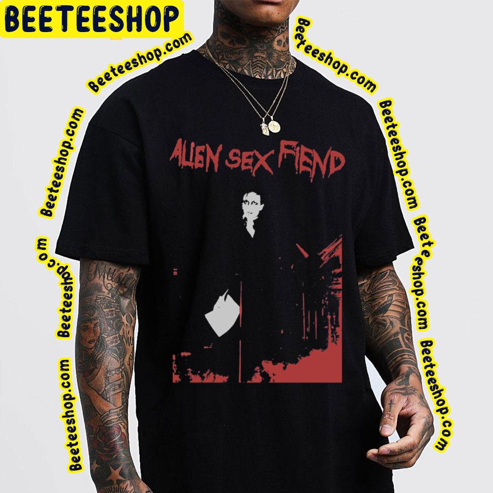 Scary Gothic Alien Sex Fiend Rock Band Trending Unisex T-Shirt