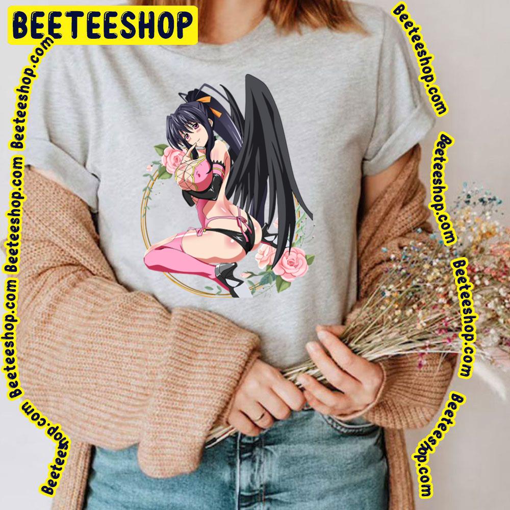 Sexy Flower And Akeno High School DxD Trending Unisex T-Shirt