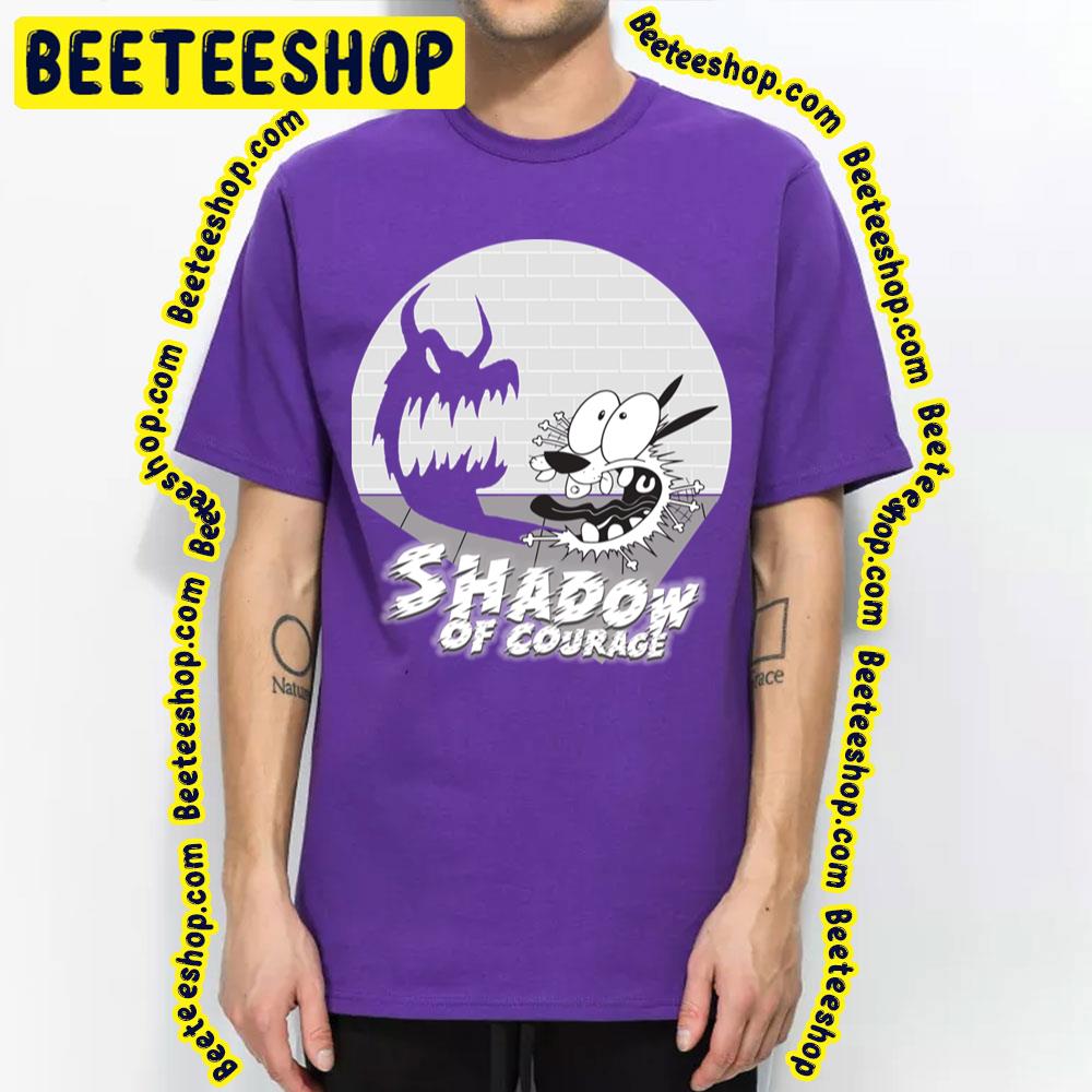 Shadow Of Courage Courage The Cowardly Dog Trending Unisex T-Shirt