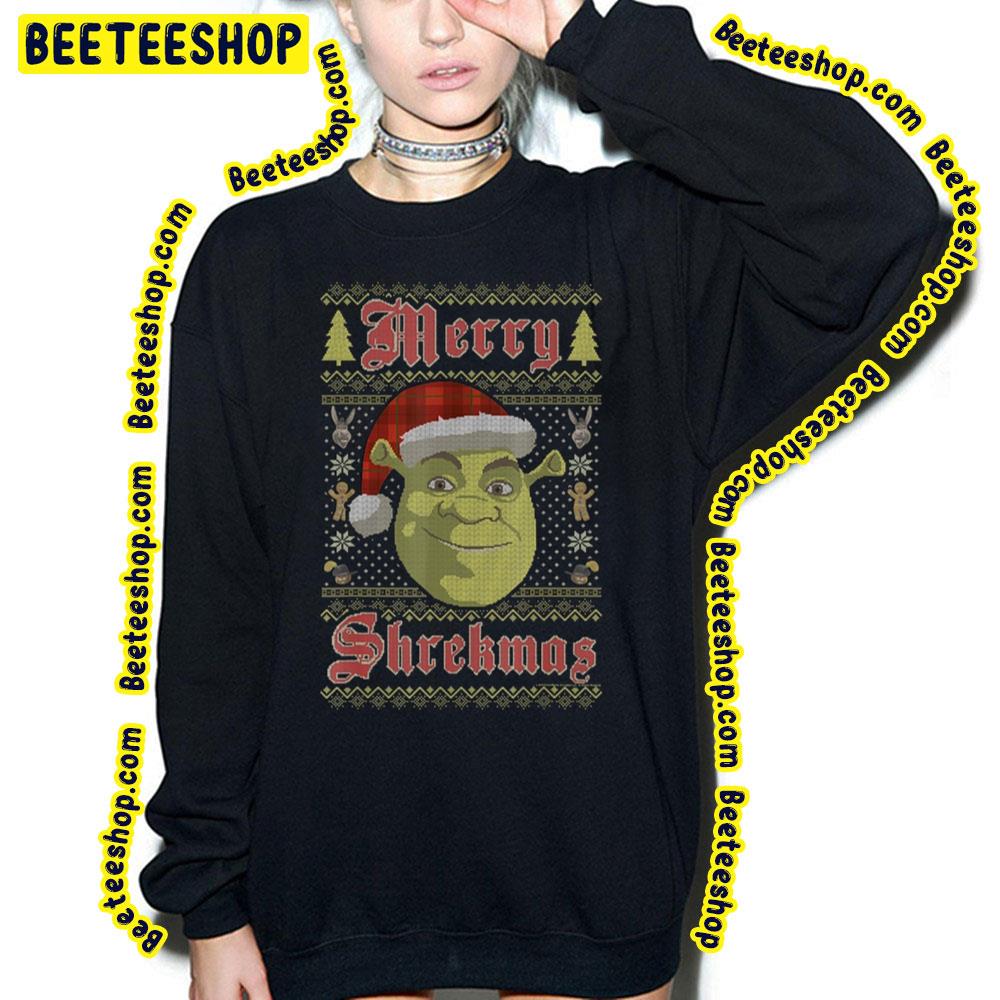Shrek Merry Shrekmas Ugly Style Christmas Trending Unisex T-Shirt