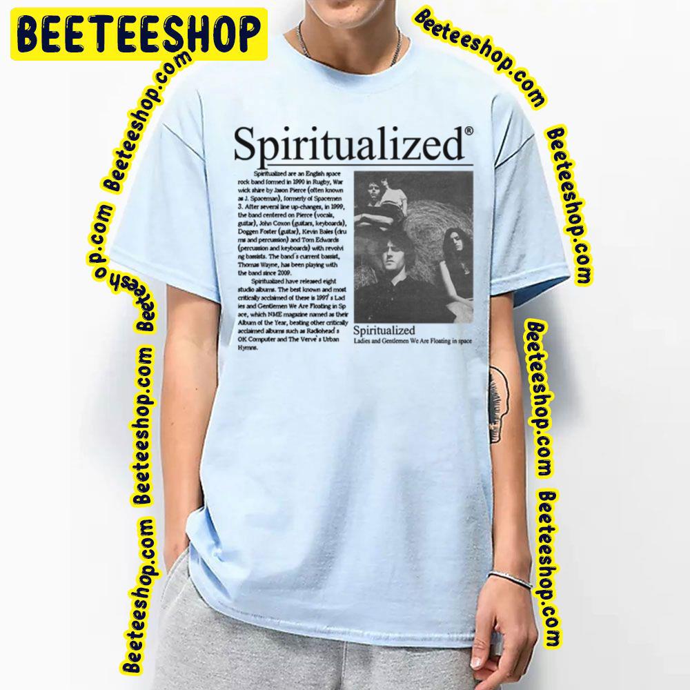 Spiritualized Minimalist Graphic Artwork Trending Unisex T-Shirt ...