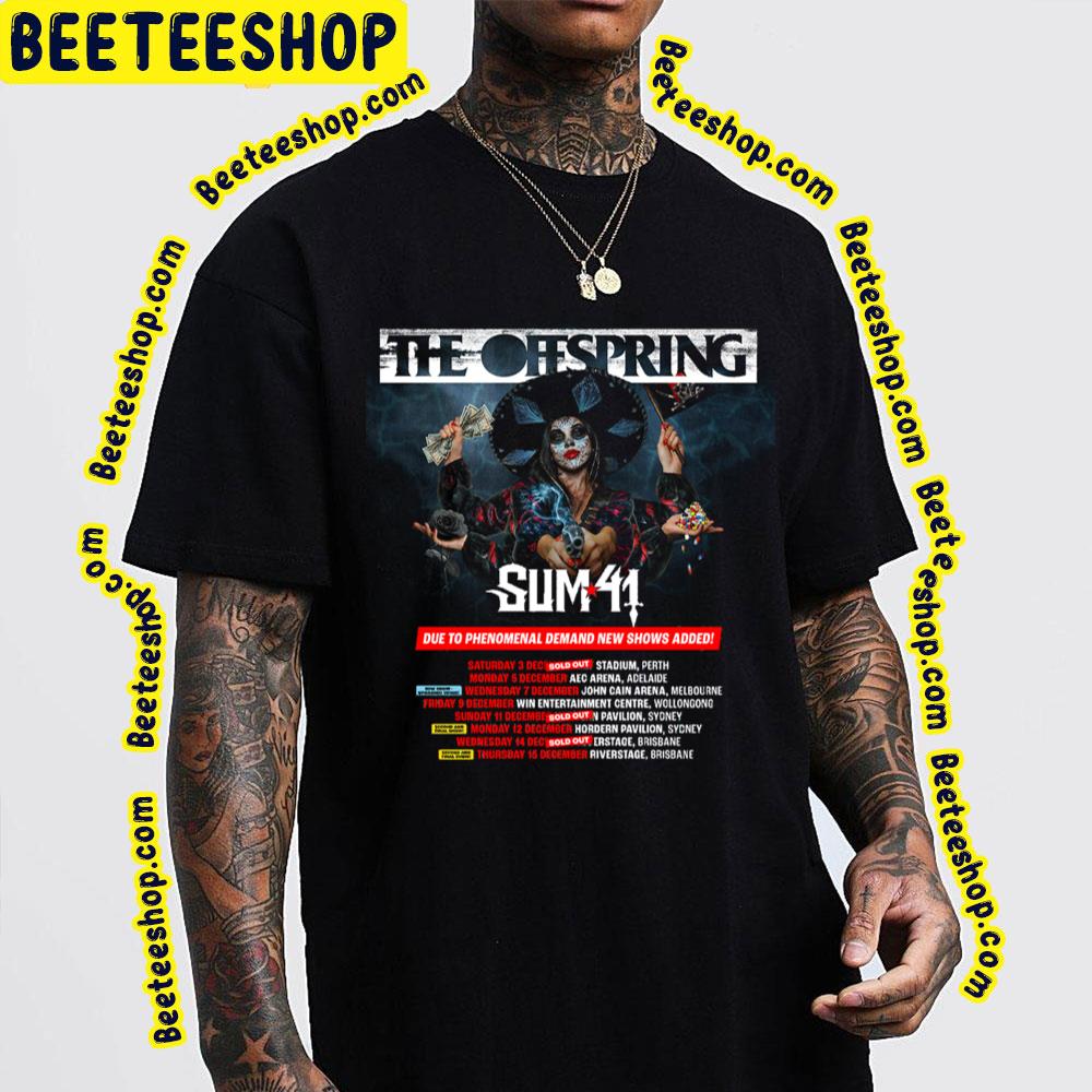 Sum 41 The Offspring Tour Trending Unisex T-Shirt