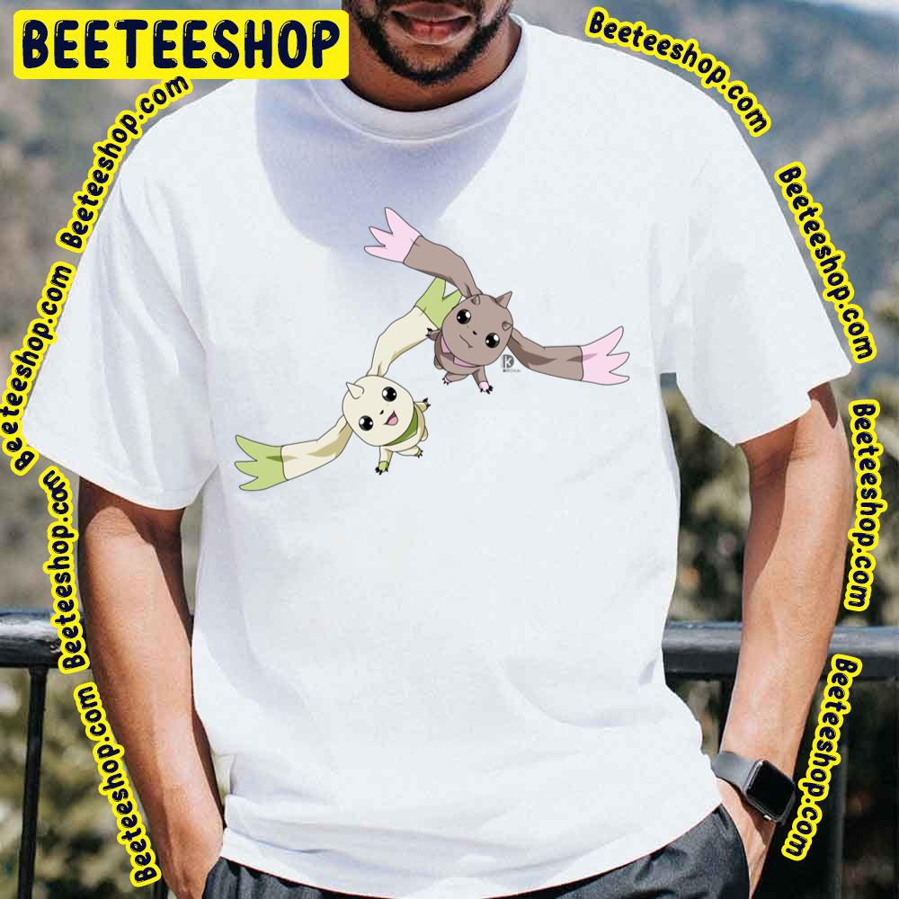 Terriermon Lopmon Digimon Adventure Trending Unisex T-Shirt