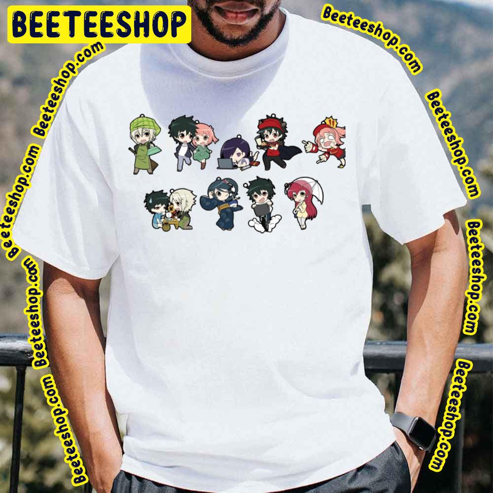 The Devil Is A Part Timer Chibi Characters Trending Unisex T-Shirt