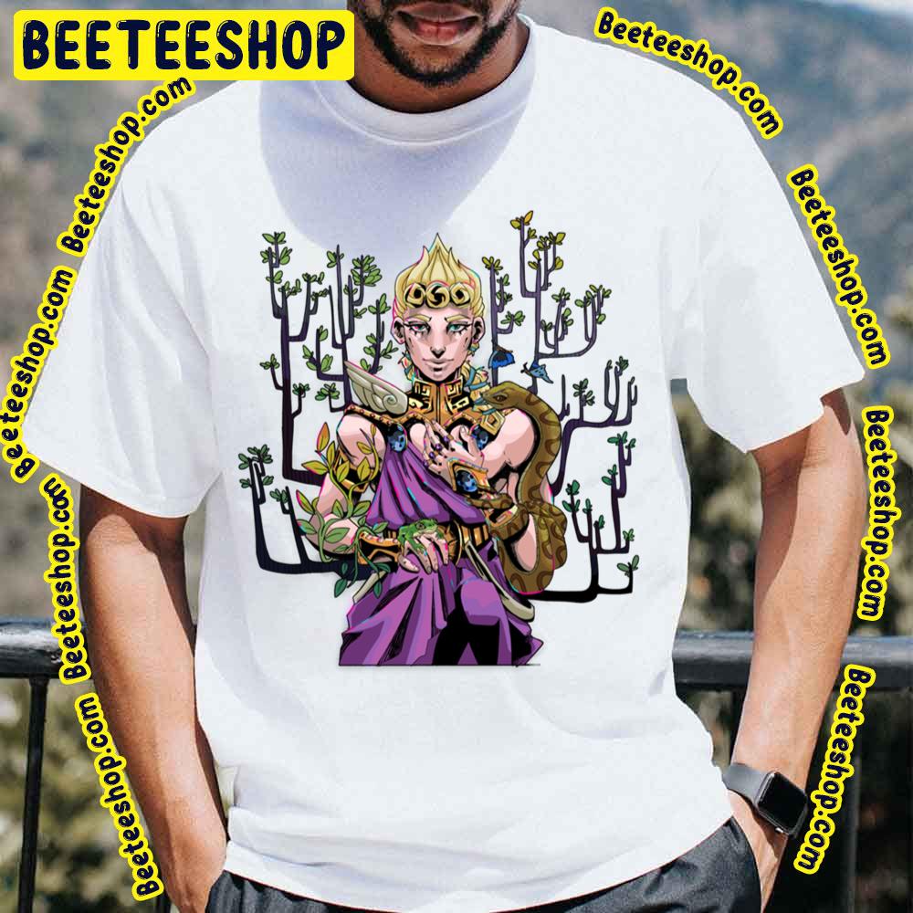 The Flower Stepping Prince Long Golden Wind Trending Unisex T-Shirt