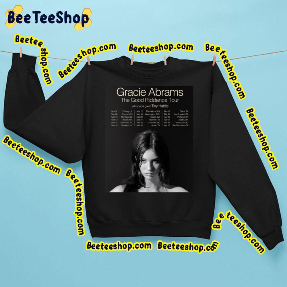 The Good Riddance Tour Gracie Abrams Trending Unisex Sweatshirt