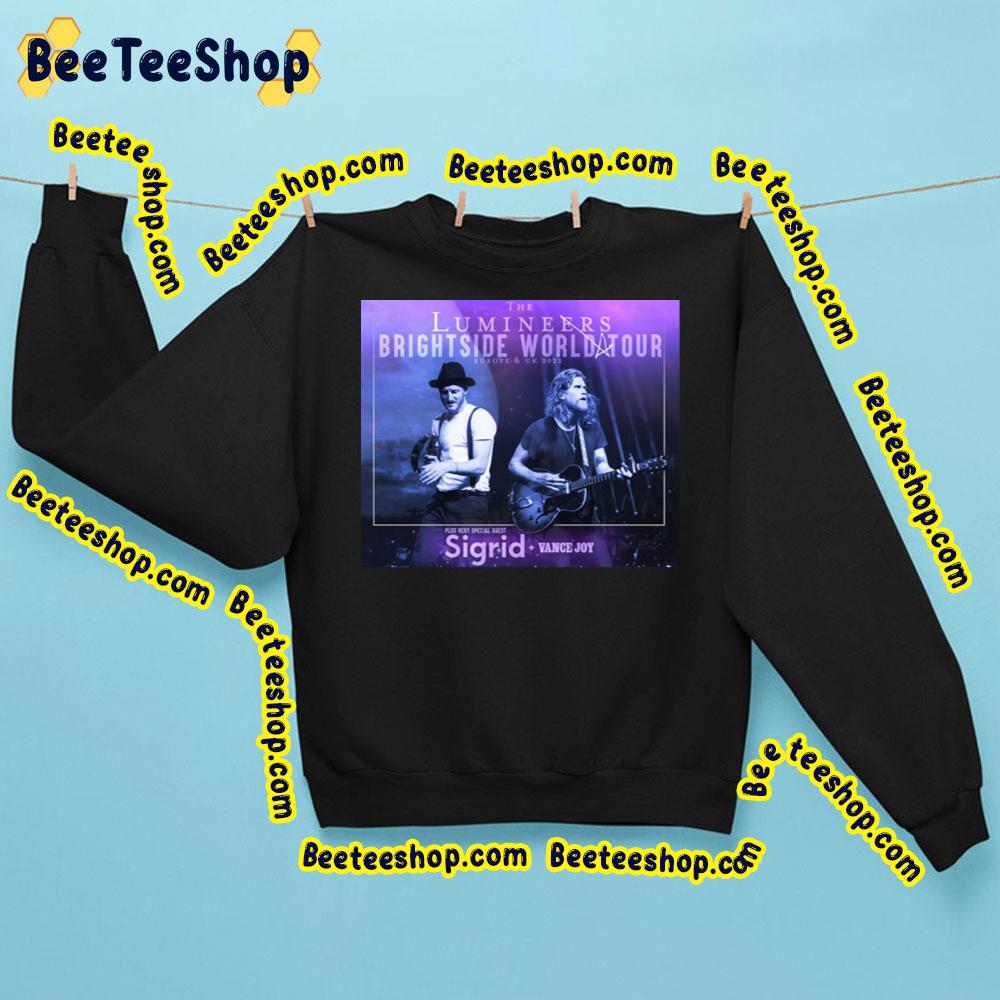 The Lumineeres Brightside World Tour Eu Uk 2023 Trending Unisex Sweatshirt