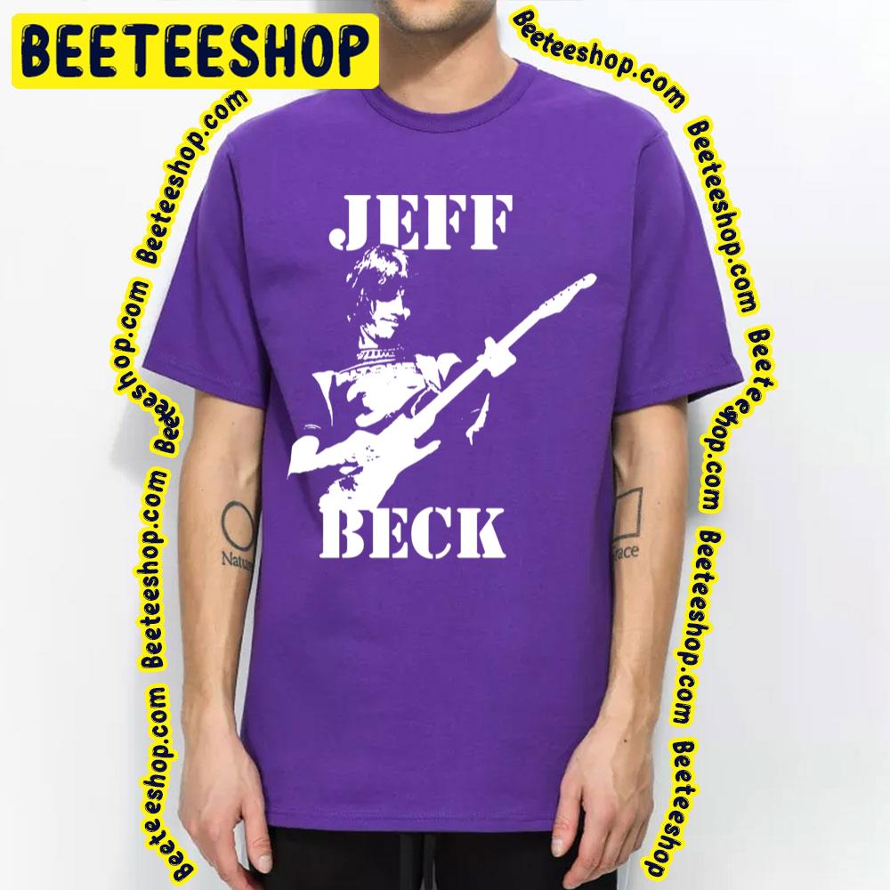 The White Stencil Jeff Beck Trending Unisex T-Shirt