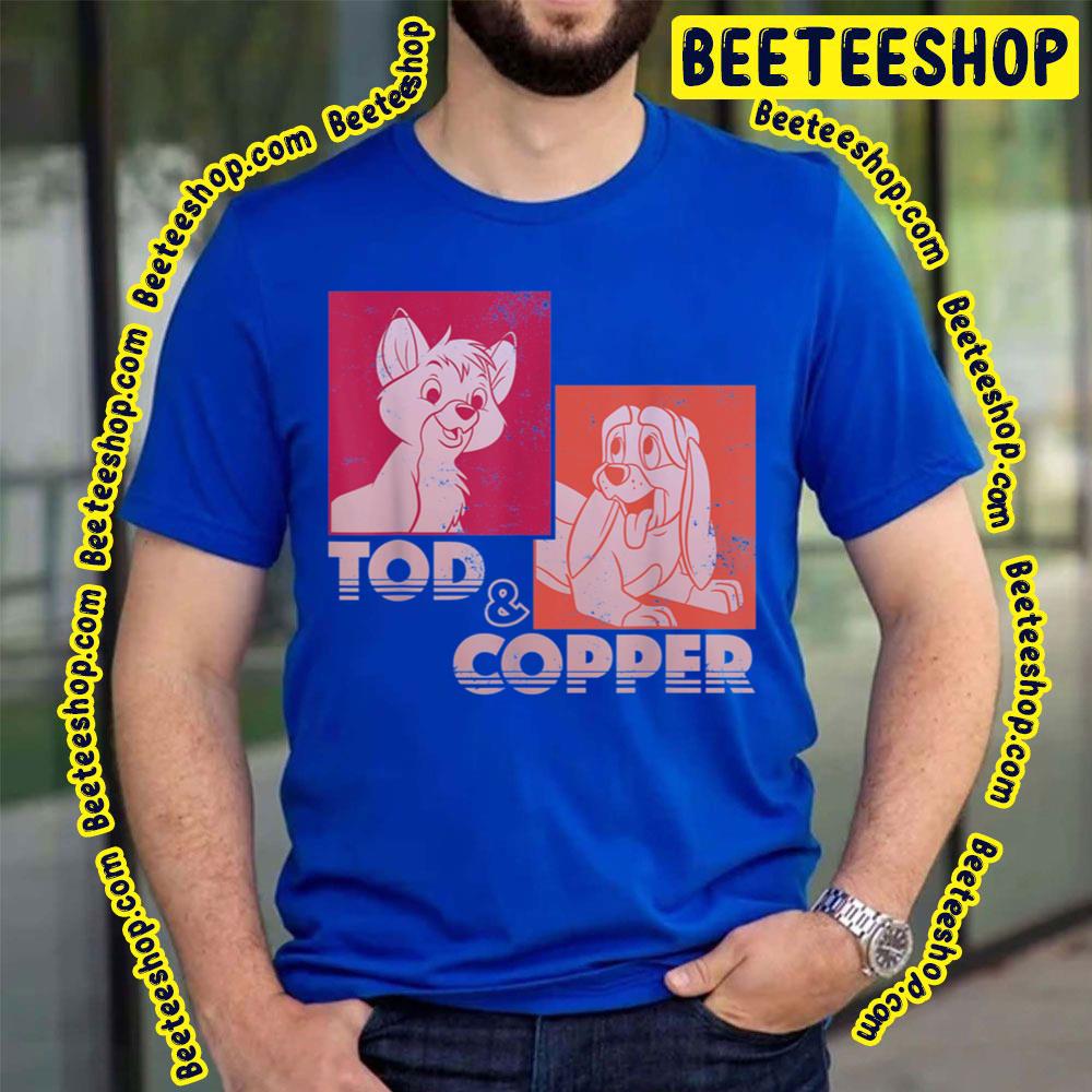Tod And Copper The Fox And The Hound Trending Unisex T-Shirt