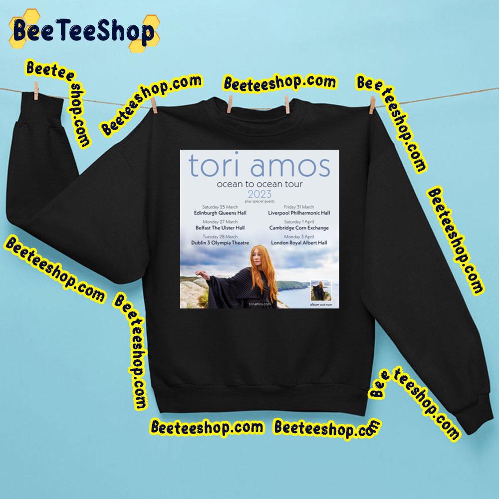 Tori Amos Ocean To Ocean 2023 Tour Dates Trending Unisex Sweatshirt