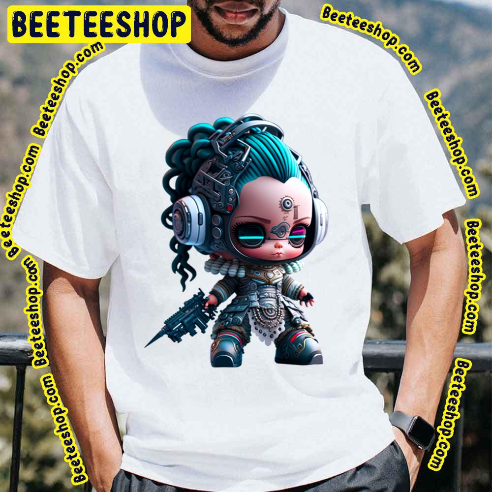 Toy Art Cyberpunk Girl N01 Trending Unisex T-Shirt