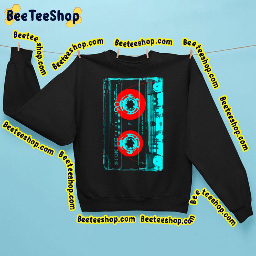 Vintage Retro Tuor Vintage Cassette Pop Art Style Trending Unisex Sweatshirt