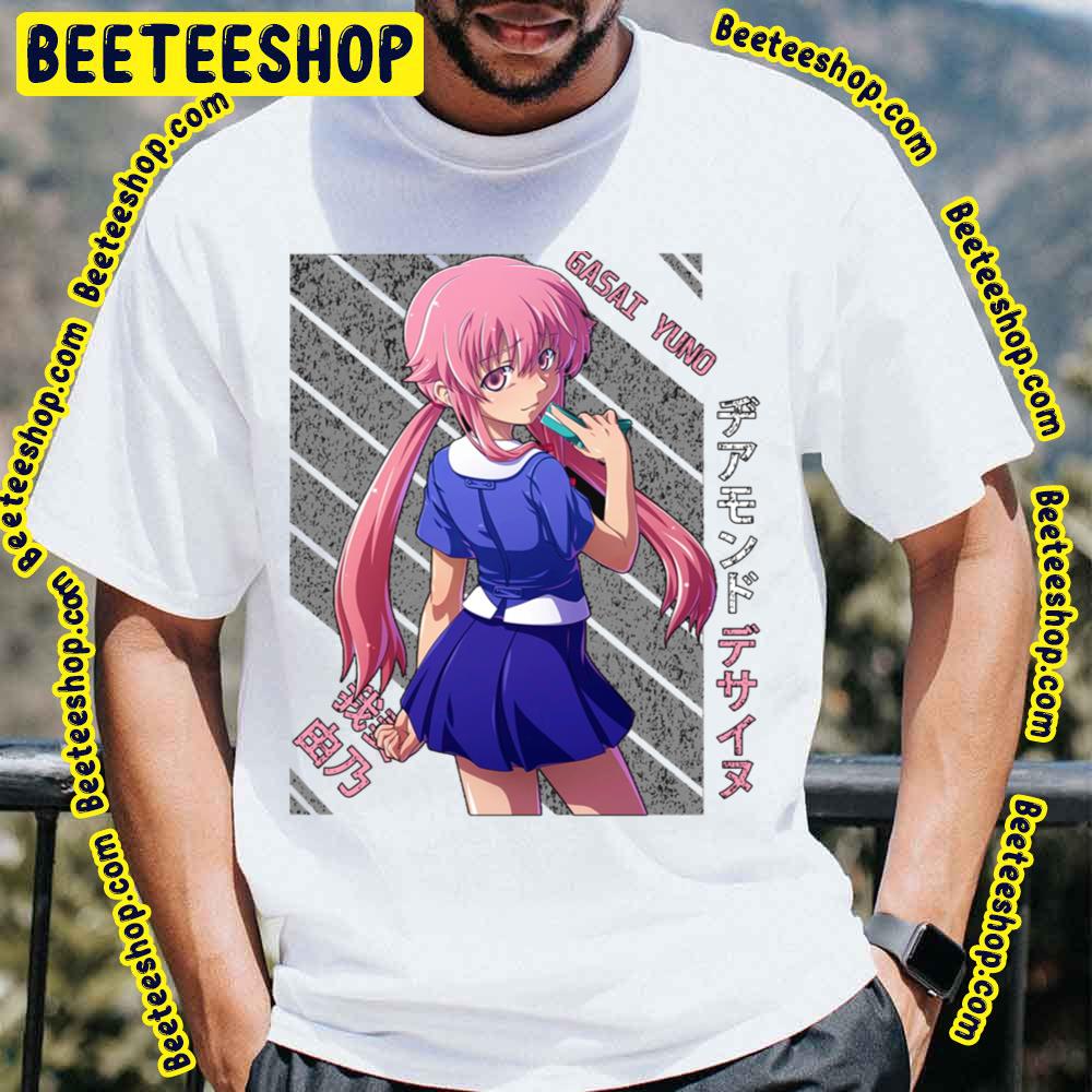 Vintage Yuno Gasai Mirai Nikki Trending Unisex T-Shirt