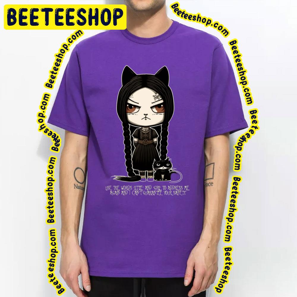 Wednesday Addams Little Cat Girl Trending Unisex T-Shirt