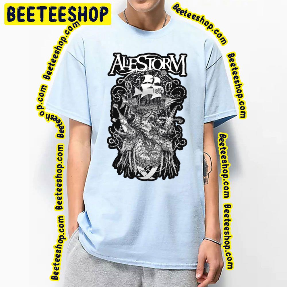 Whtie Design Alestorm Trending Unisex T-Shirt