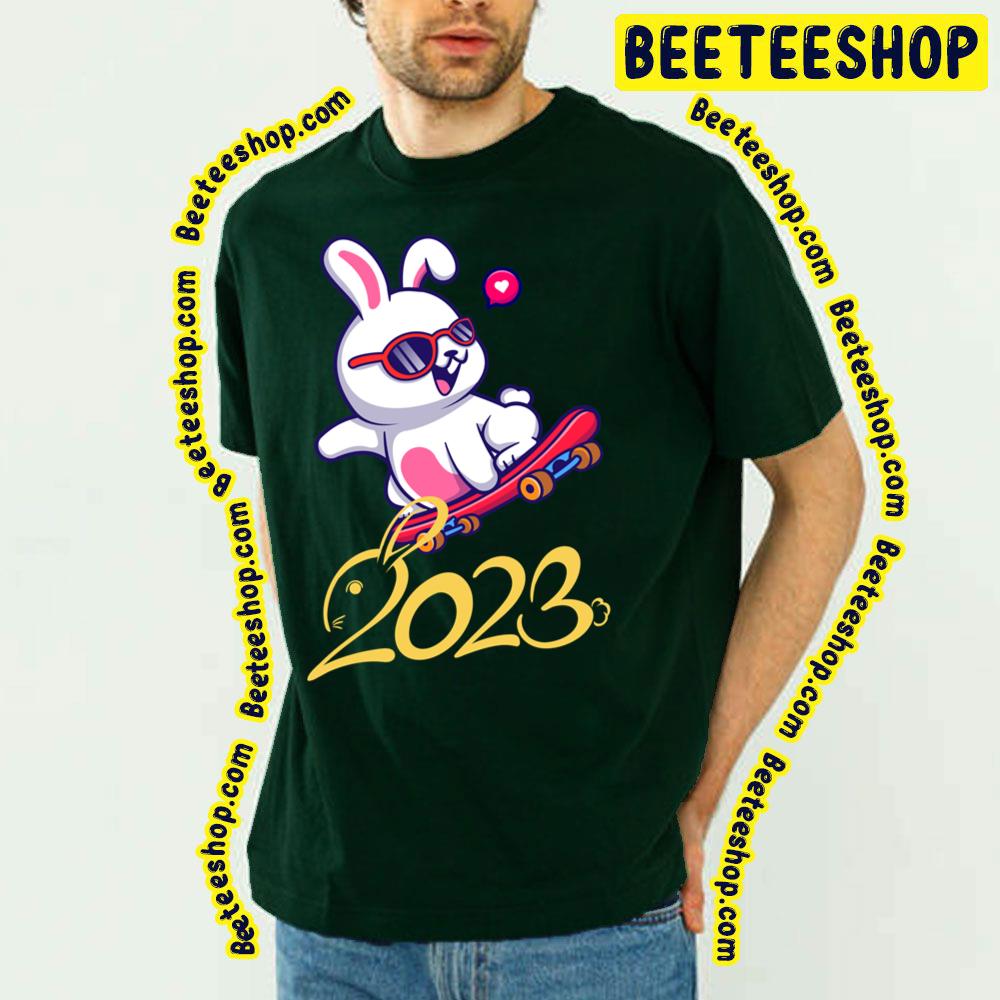 Year Of The Rabbit Snowboarding 2023 Trending Unisex T-Shirt