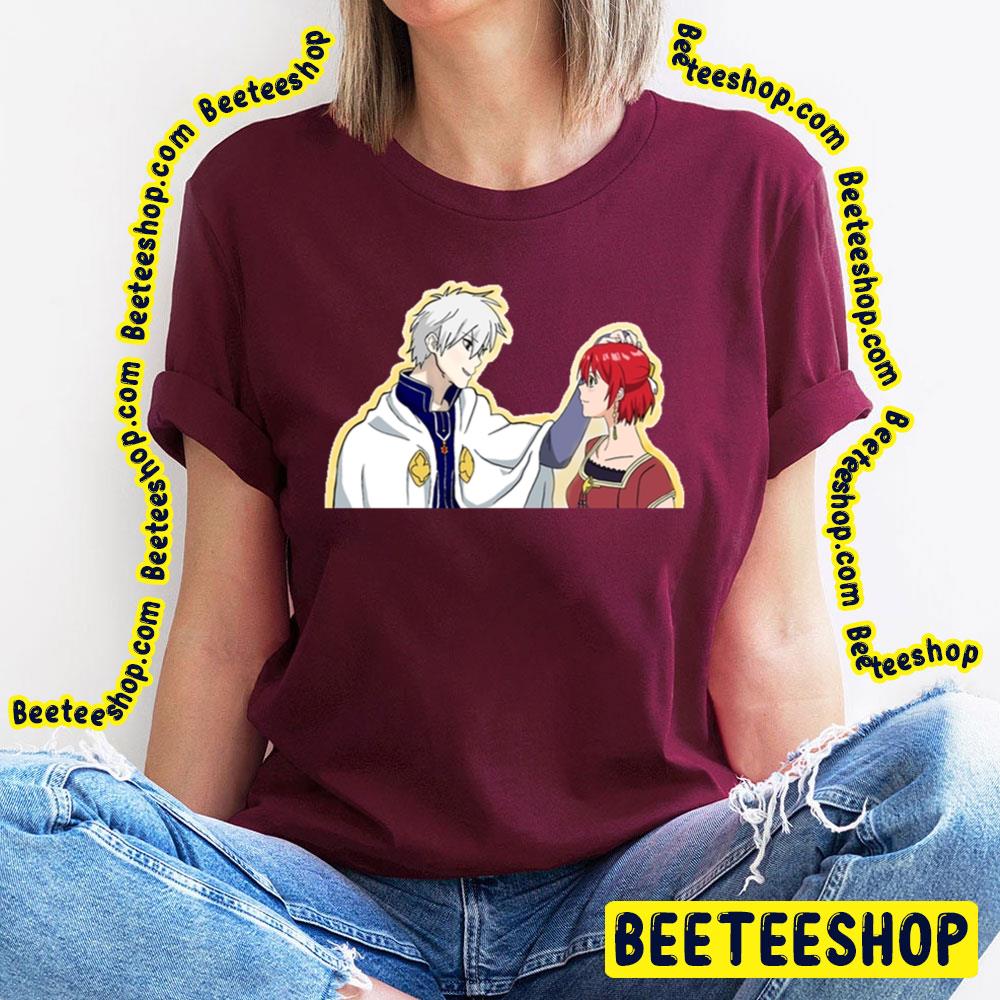 Zen And Shirayuki From Snow White With The Red Hair Graphic Trending Unisex T-Shirt