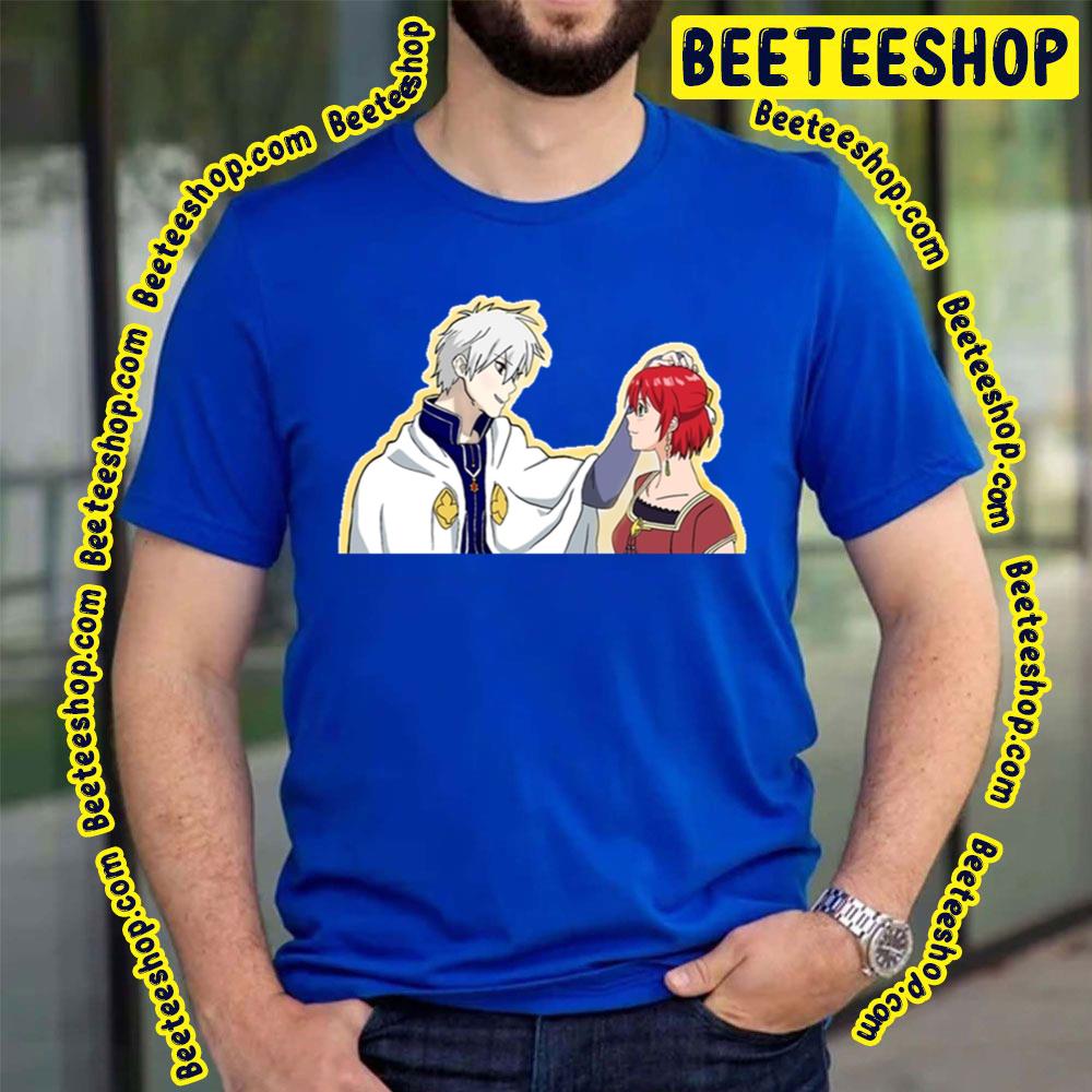Zen And Shirayuki From Snow White With The Red Hair Graphic Trending Unisex T-Shirt