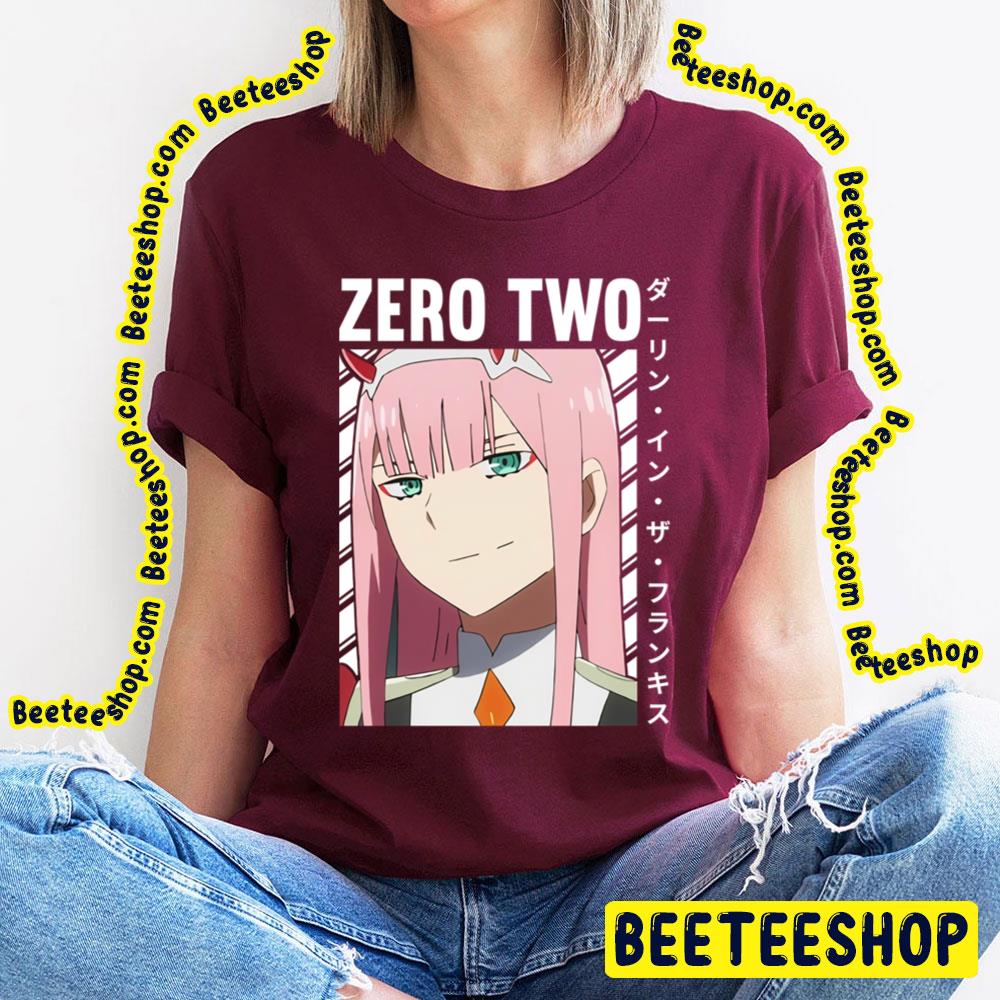 Zero Two Darling In The Franxx Vintage Trending Unisex T-Shirt