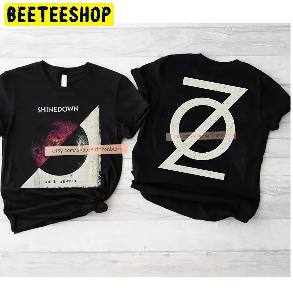 2022 Shinedown Planet Zero World Tour Double Side Trending Unisex Shirt