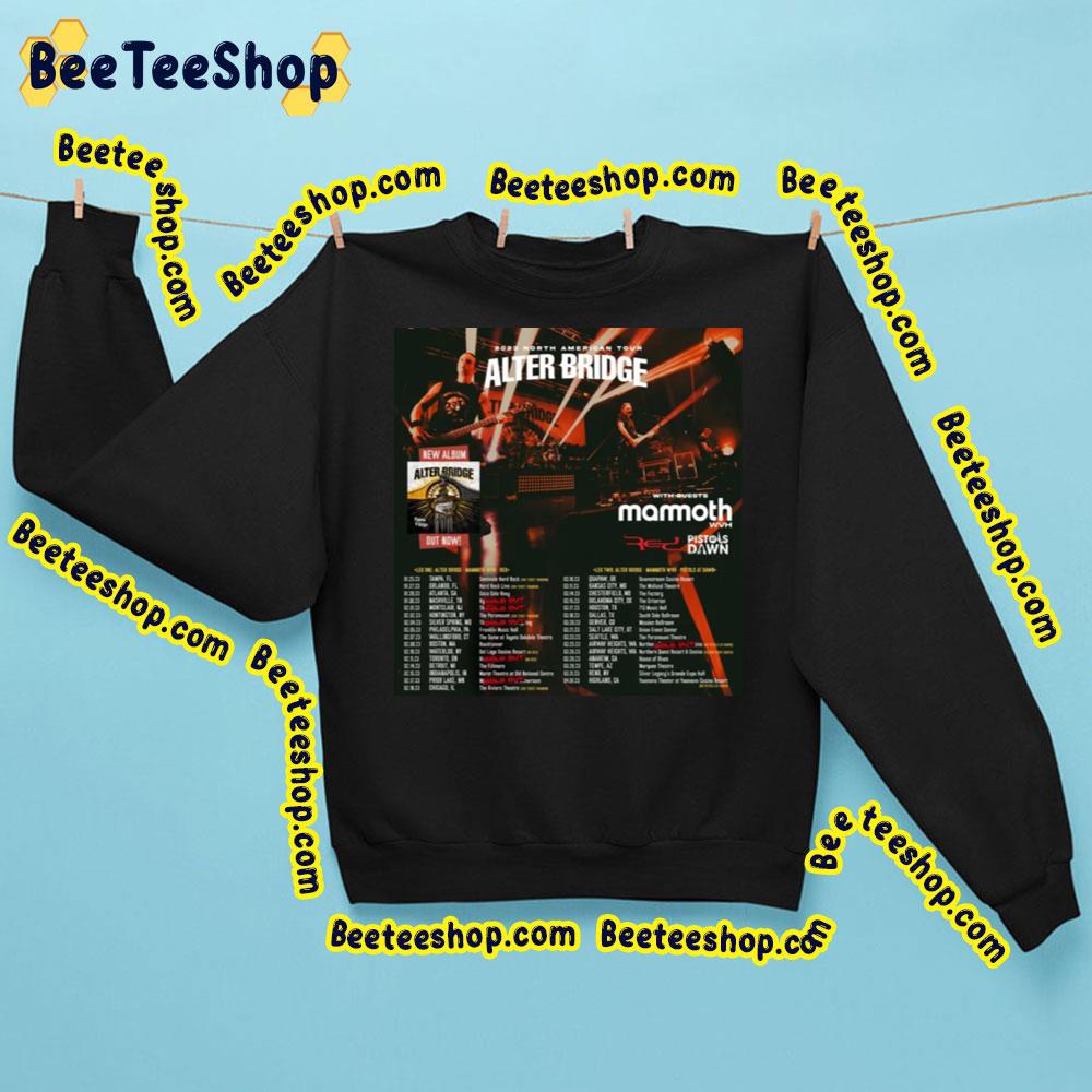 2023 North American Tour Alter Bridge Trending Unisex Sweatshirt