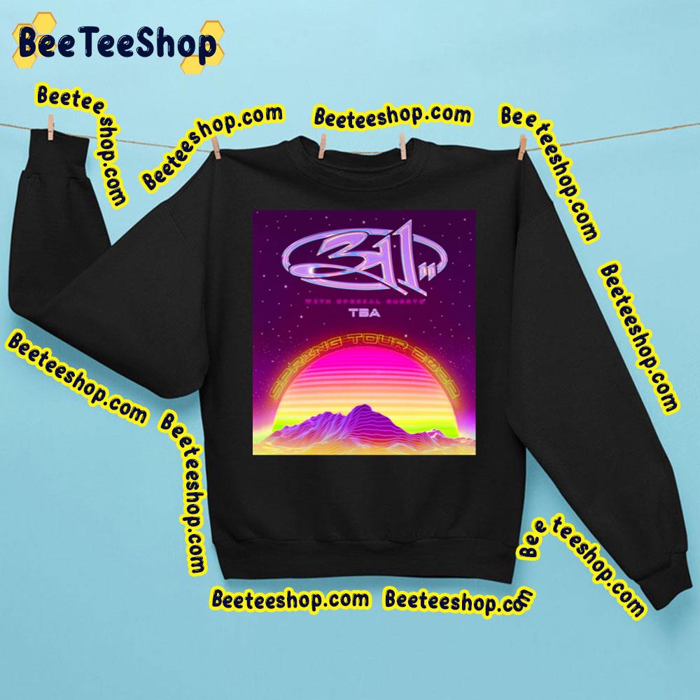 311 With Tba American Rock On Tour 2022 Trending Unisex Sweatshirt