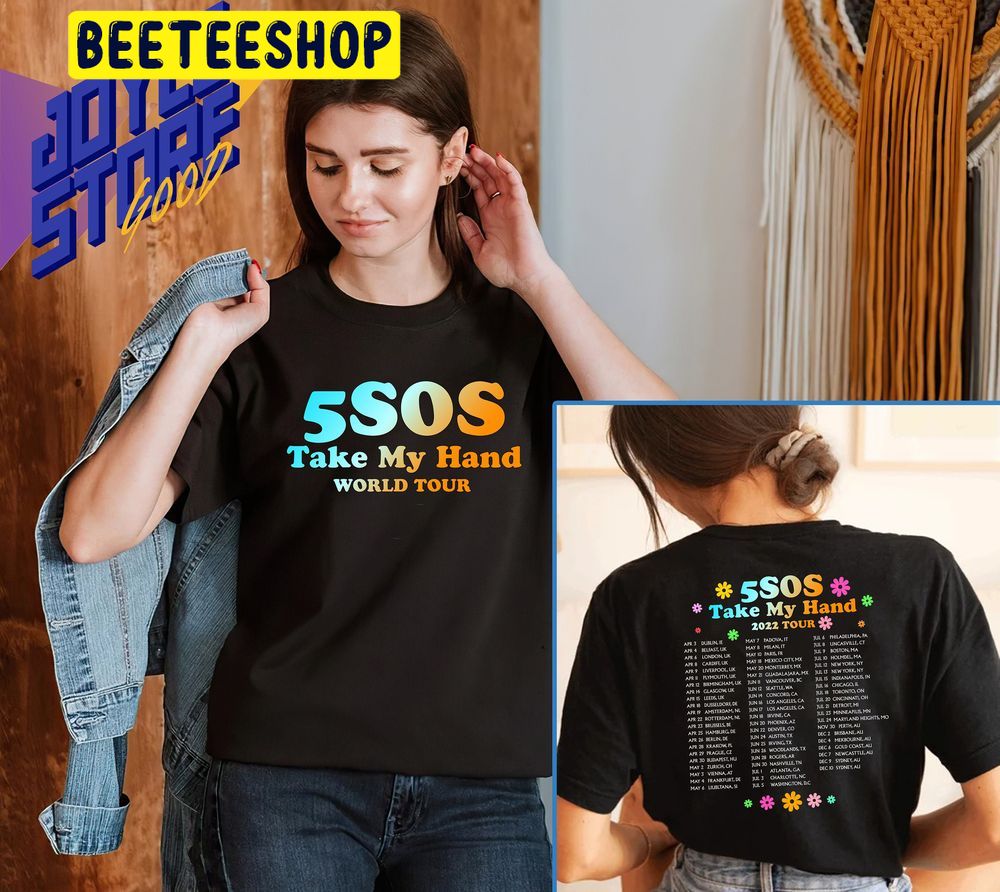 5 Seconds Of Summer 2022 Tour Double Side Trending Unisex Shirt